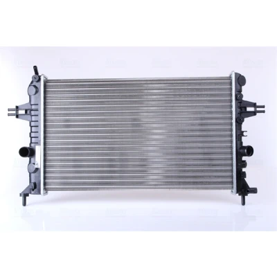 Abbildung von NISSENS 630704 Kühler, Motorkühlung Aluminium 599 369 26 Kühlrippen mechanisch gefügt OPEL: Astra G CC, Zafira A, Caravan