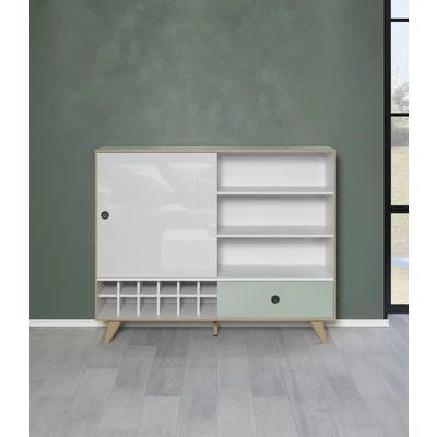 Abbildung von INTER FURN Highboard &quot;Adelaide&quot;, Integriertes Weinregal