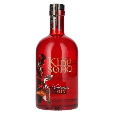 Abbildung von King of Soho The Variorum Pink Strawberry Edition Gin (1 x 0.7 l)