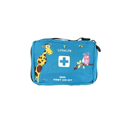 Abbildung von LittleLife Mini Erste Hilfe Kit mit CE zertifizierten Inhalten, ideal für Haus und Familie Urlaub zu behandeln gemeinsame Verletzungen