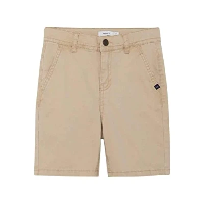 Abbildung von name it Boy&#039;s NKMSILAS Slim TWI Long Shorts 9519 HI F Hose, Humus, 146