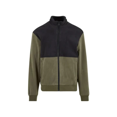 Abbildung von Urban Classics Fleecejacke, Herren, Größe: Small, Black olive