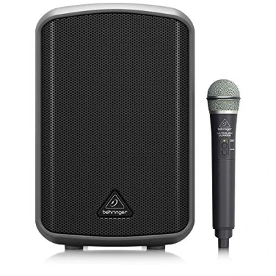 Abbildung von Behringer EUROPORT MPA100BT, 2 Wege, 100 W, D, Schwarz, LCD, Kabellos