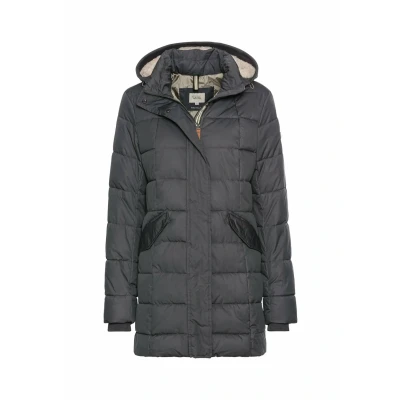 Abbildung von camel active Gesteppte Wintermantel, Damen, Größe: 34, Charcoal
