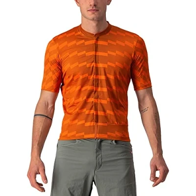 Abbildung von CASTELLI Men&#039;s Unltd Dirt Jersey Sweatshirt, Gewürz Orange/Orangenrost, XXL
