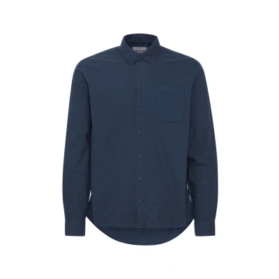 Abbildung von Blend BH Bugley Garment DYED Oxford Hemd, Herren, Größe: Small, Dress blues
