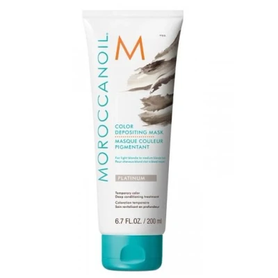 Abbildung von Moroccanoil Color Depositing Mask 200 ml Platinum
