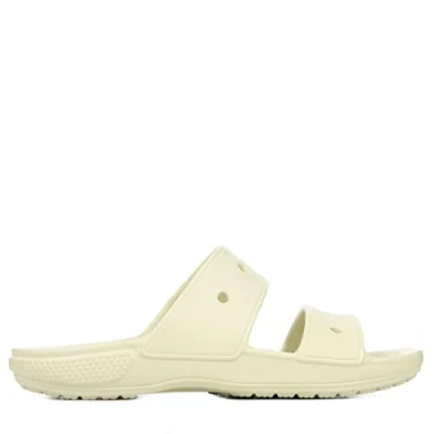 Abbildung von Crocs Unisex Classic Sandal Sandal, Bone, 42/43 EU