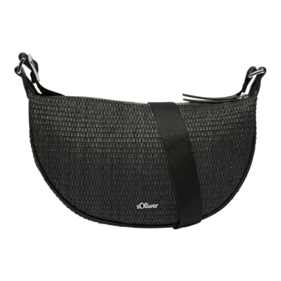Abbildung von s.Oliver Halbmond Umhängetasche, Damen, Größe: One Size, Schwarz