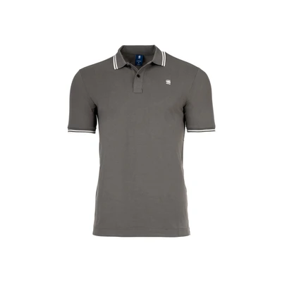 Abbildung von G Star Dunda Stripe Poloshirt, Herren, Größe: Small, Gs grey