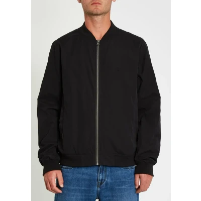 Abbildung von Volcom Burnward Jacket Bomberjacke, Herren, Größe: XS, Black_combo