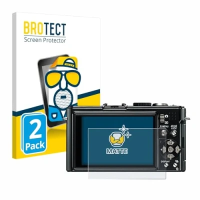 Abbildung von BROTECT Entspiegelungs Schutzfolie für Leica D Lux 4 (2 Stück) Matte Displayschutz Folie, Anti Reflex, Fingerprint