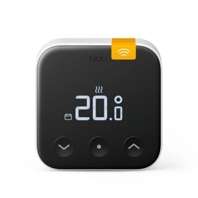 Abbildung von tado Funk Temperatursensor X, Zusatzprodukt für Smarte Heizkörperthermostate optimale Heizkörpersteuerung, Energie und Kosten sparen, einfache DIY Installation, nicht kompatibel mit V3+