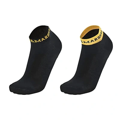 Abbildung von Franklin &amp; Marshall Herren Socke c100866 Socke, Black/Gold, 40 EU