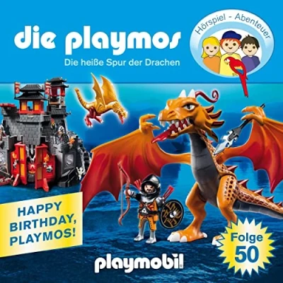 Abbildung von Die Playmos Folge 50: heiße Spur der Drachen (Das Original Playmobil Hörspiel)