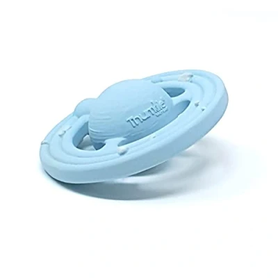 Abbildung von Planet CH3W (Blau) Babyspielzeug aus Naturkautschuk zum Zahnen, Baden und für sensorisches Spielen