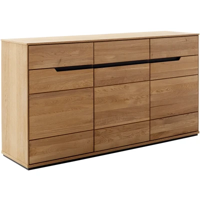 Abbildung von Sideboard Wildeiche geölt teilmassiv 153 cm ARAYA