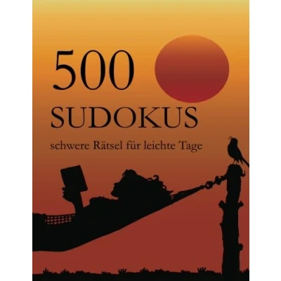 Abbildung von 500 Sudokus schwere Rätsel für leichte Tage