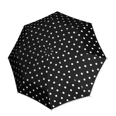 Abbildung von Knirps Medium Duomatic Schirm, Größe: One Size, Dot art black