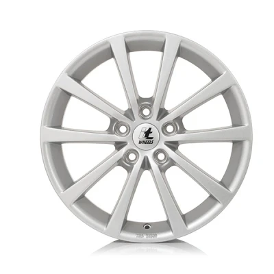 Abbildung von Alufelge 17 zoll ITWHEELS Alice 5x108 7J ET45, Farbe Schwarz Glänzend Poliert