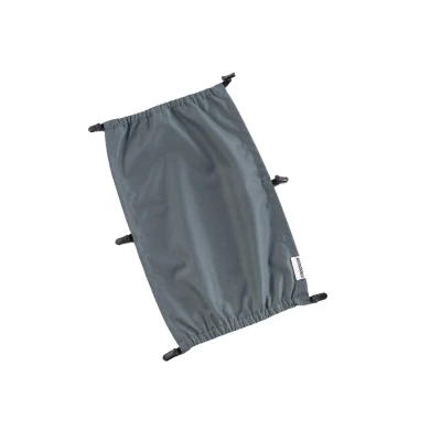 Abbildung von Croozer Unisex Erwachsene Sun Cover Single Graphite Blue Parasol, Einheitsgröße für alle