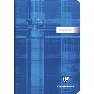 Abbildung von Clairefontaine 36879Cpack Packung mit 10 Vokabelheften / Adressbücher (DIN A5, 14,8 x 21 cm liniert, 1 Mittelstrich, 90g, 32 Blatt) Pack farbig sortiert