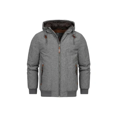 Abbildung von Indicode Jeans ÜBERGANGS Inpeshastin Winterjacke, Herren, Größe: Small, Black