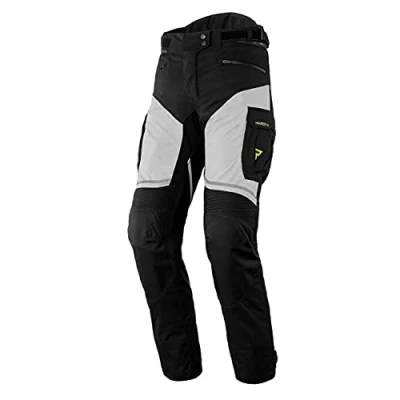 Abbildung von REBELHORN Hardy II Lady Motorradhose Damen Textil Humax Membran Knieprotektoren Stufe 2 Herausnehmbares Thermofutter 4 Belüftungskanäle