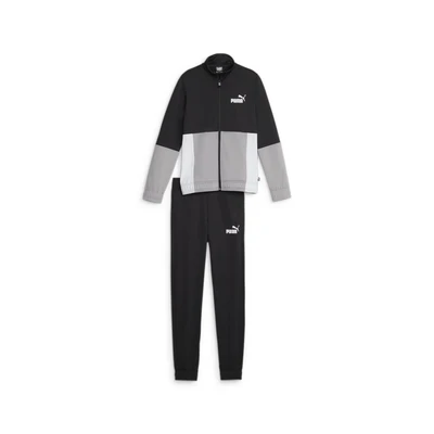 Abbildung von Puma Colorblock SUIT Unisex SET Trainingsanzug für Kinder, Größe: 128, Black