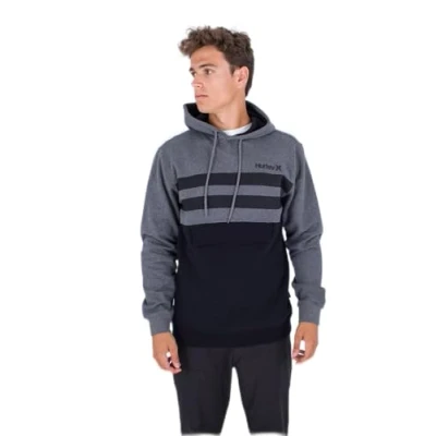Abbildung von Hurley Herren Oceancare Block Party Pullover Sweater, Dunkelgrau, XXL