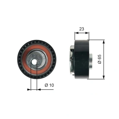 Abbildung von GATES T43228 Spannrolle, Zahnriemen Tru Power