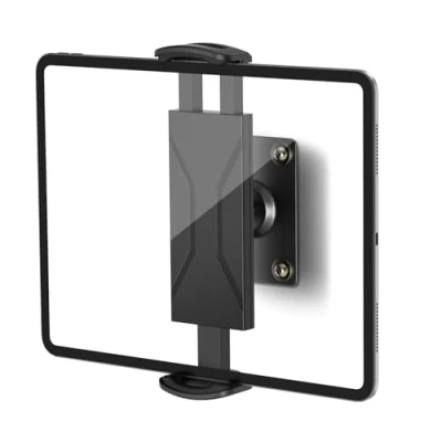 Abbildung von MoKo Universal Tablet Wandhalterung, 360Drehbar iPad Wandhalterung für 4,7 14&#039;&#039; Tablet/eReader/Smartphone, Halterung Wand aus Aluminium iPad, iPhone, Galaxy Tab, Kindle Fire HD, Switch