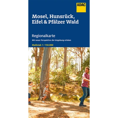 Abbildung von ADAC Regionalkarte 11 Mosel, Eifel, Hunsrück, Pfälzerwald 1:150.000: Mit neuer Perspektive die Umgebung erleben