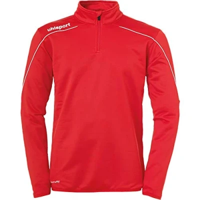 Abbildung von uhlsport Stream 22 1/4 Zip Top Jungen, rot/Weiß, 164