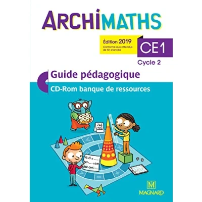 Abbildung von Archimaths CE1 (2019) Banque de ressources sur CD Rom avec guide pédagogique papier