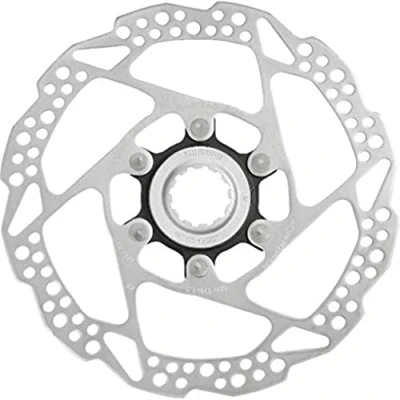 Abbildung von SHIMANO Unisex Adult Disco 160 mm Mittelschloss Fahrradbremsen, Mehrfarbig, one size