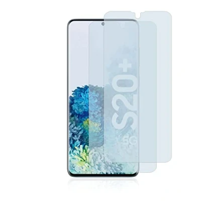 Abbildung von BROTECT Full Cover Schutzfolie Matt für Samsung Galaxy S20 Plus 5G (2 Stück) Screen Displayschutz Folie, 3D Curved, Anti Reflex