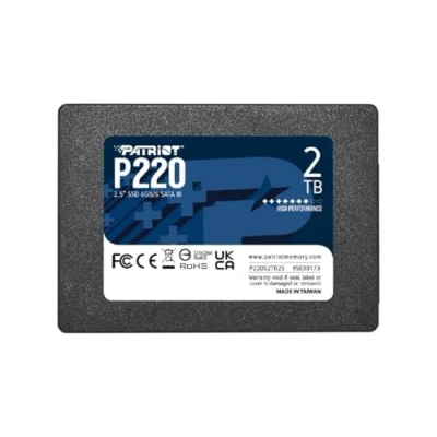 Abbildung von Patriot Memory P220 Internes Solid State Drive 2TB SSD SATA 3 2,5 Zoll