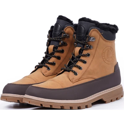 Abbildung von Luhta Reilu Snowboot/Winterstiefel, Herren, Größe: 41, Cognac Lederimitat/textil