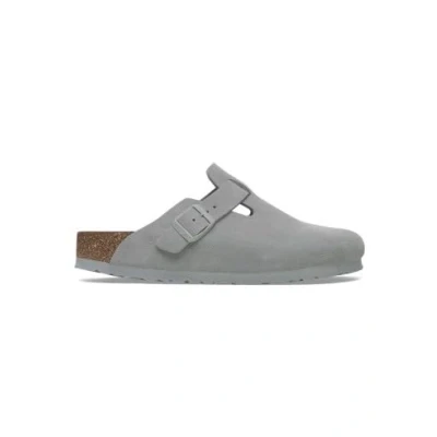 Abbildung von Birkenstock Pantolette flach, Herren, Größe: 39, Concretegray Schuhe