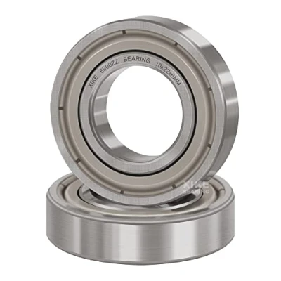 Abbildung von XiKe 2 Stück 6900ZZ Kugellager 10x22x6mm Vorgeschmiert und Metall Doppeldichtung, 6900 2Z Rillenkugellager aus Chromstahl.