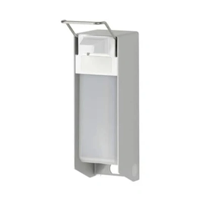 Abbildung von Allcare 2110931 MediQo line E 26 A / 25 Seifen und Desinfektionsmittelspender Aluminium 500 ml kurze Hebel
