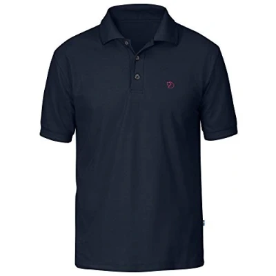 Abbildung von Fjällräven Herren Crowley Pique Poloshirt, Blueblack, XL EU