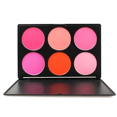 Abbildung von FantasyDay Professionelle 6 Farben Gesicht Puder Rouge Blush Palette Make Up Kosmetik Set Ideal für Sowohl den Professionellen als auch Persönlichen Gebrauch