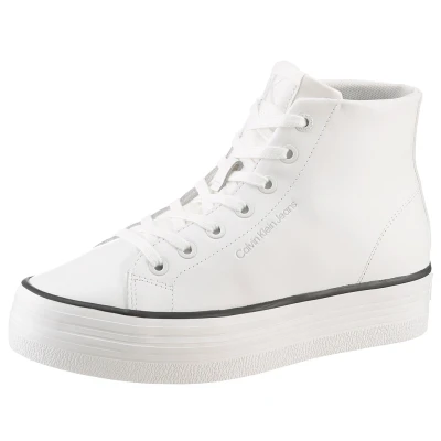 Abbildung von Calvin Klein Jeans BOLD Sneaker high, Damen, Größe: 40, Bright white/black Schuhe