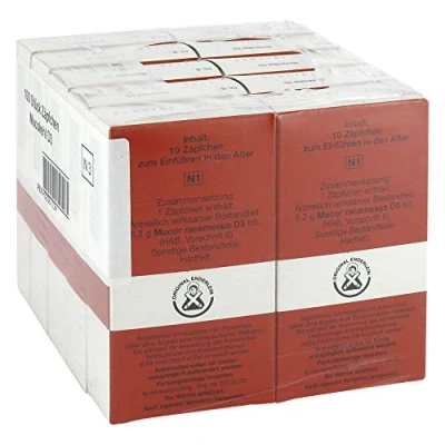 Abbildung von Mucokehl D 3 Zäpfchen 10X10 St