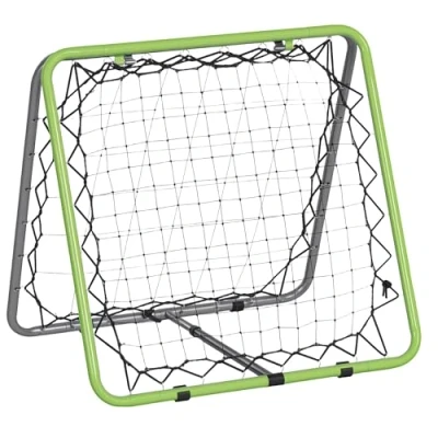 Abbildung von Baseball Rebounder Kickback Tor Rückprallwand Netz Grün 75 x 64 cm