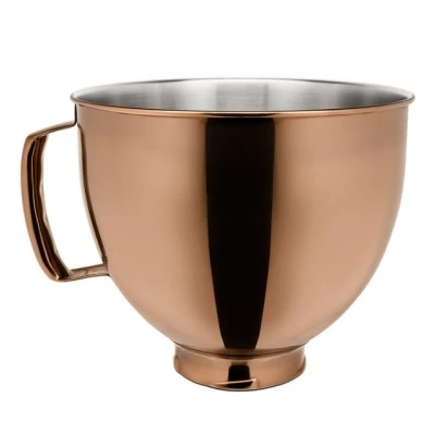 Abbildung von KitchenAid Edelstahlschüssel 4,8 l Radiant Copper 5ksm5ssbrc