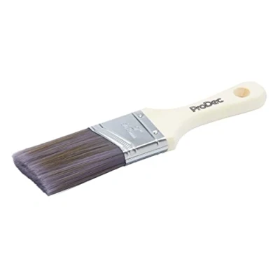 Abbildung von ProDec Woodworker 50 mm Synthetischer Pinsel, kurzer Griff, glattes Finish, Dispersions , Glanz und Satinfarben, Zwischenanstrich, Grundierung, Holzbeize, Lack auf Wänden, Decken, Holz Metall