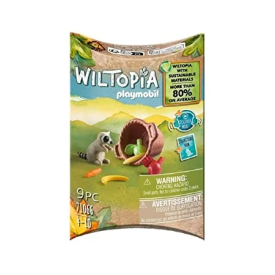 Abbildung von 71066 Wiltopia Waschbär, Konstruktionsspielzeug
